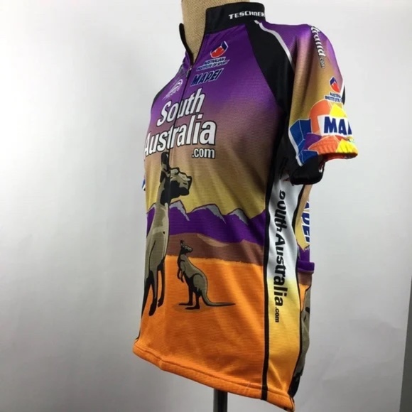 SMS Santini Men's South Australia Cycling Jersey - Picture 3 of 11